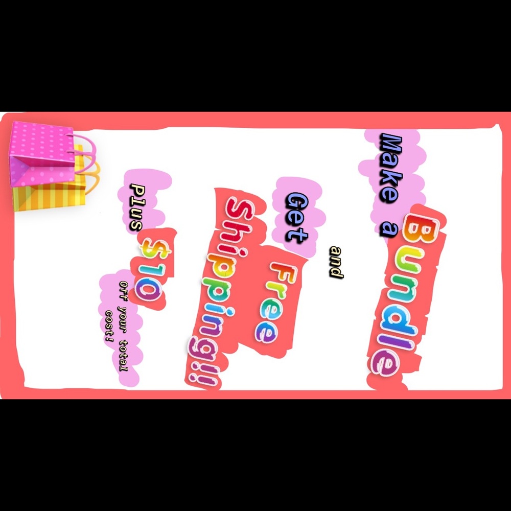 FREE SHIPPING AND $10 OFF TOTAL!!!